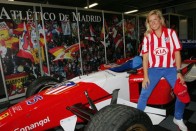 Maria de Villota, mint Atletico Madrid-fan