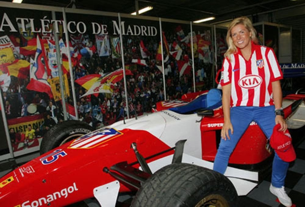 Maria de Villota, mint Atletico Madrid-fan