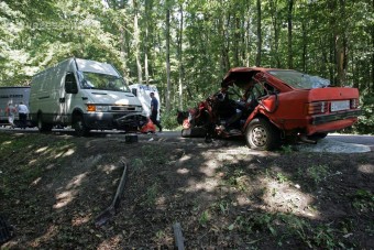 Tömeges karambol a 74-es úton