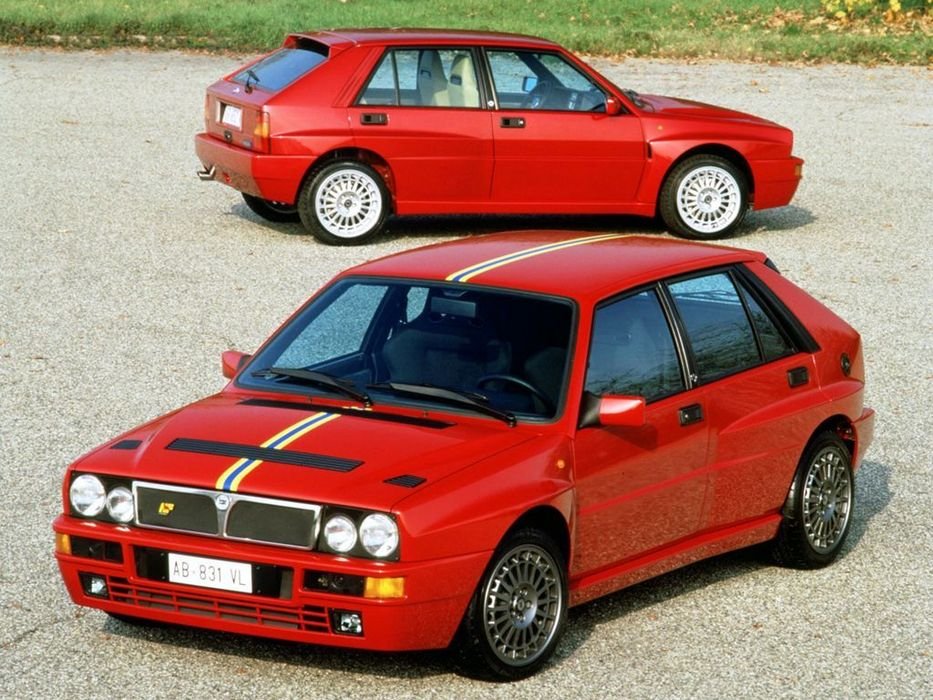 Az egyik legnépszerűbb Lancia a Delta Integrale