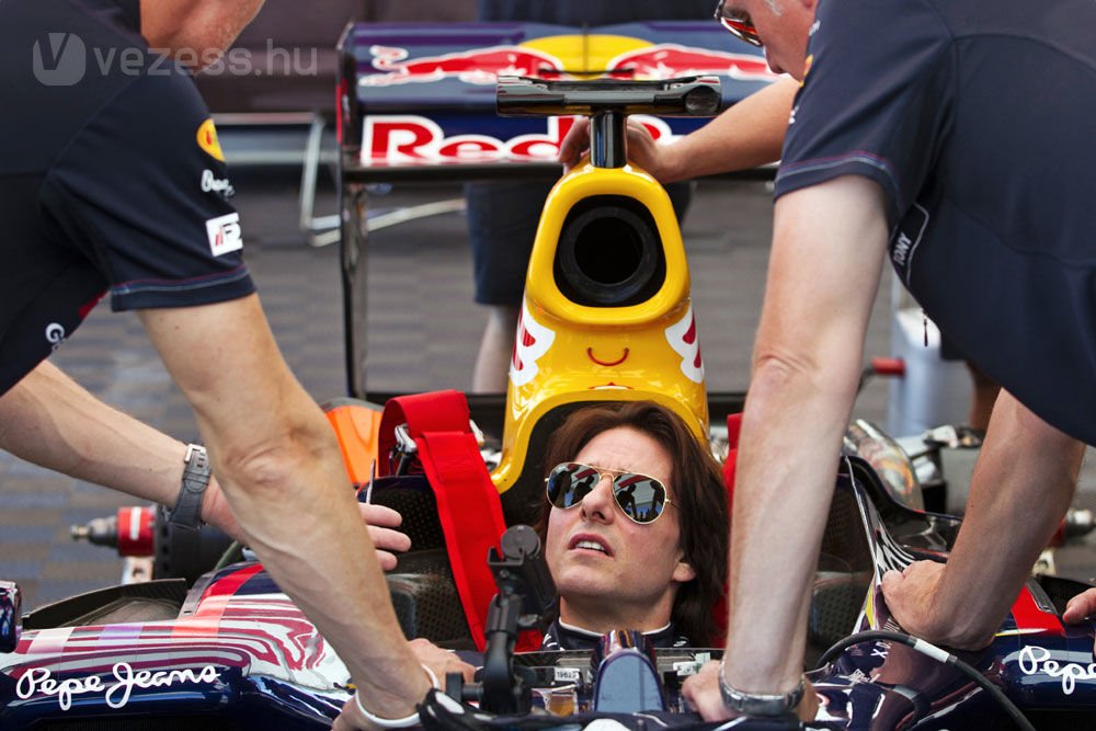 F1: Tom Cruise a Red Bull-lal tesztelt 5