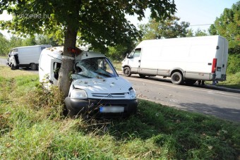 Tömeges karambol Bordánynál