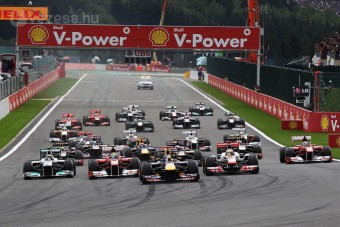 F1: Kettős Red Bull-siker Belgiumban