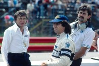 Gordon Murray (jobbra) a '80-as években a Brabham alapembere volt, Bernie Ecclestone és Nelson Piquet mellett