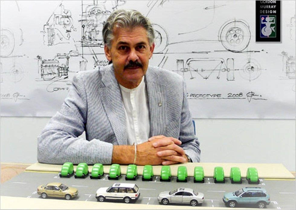 A 65 éves Gordon Murray professzor ma hatalmas szaktekintély