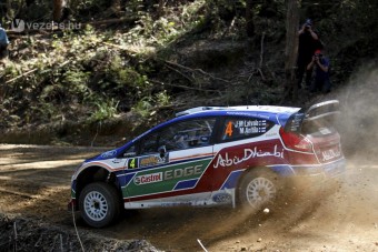 Latvala a leggyorsabb az ausztrál edzésen