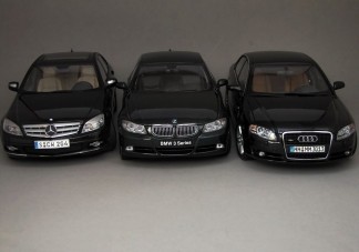 Német prémiumtrió kicsiben