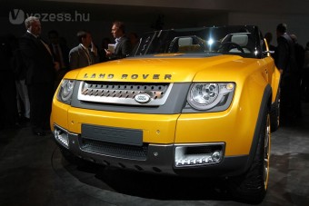 Három koncepció a Jaguar és Land Rover standján