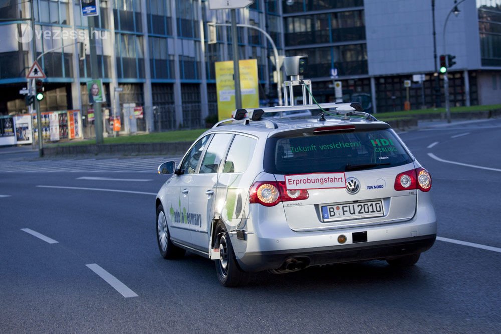 Sofőr nélküli autó Berlin utcáin 1