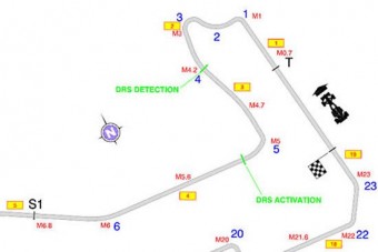 F1: Kijelölték a szingapúri előzési zónát