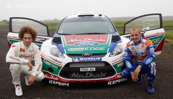 Motoros tesztelte a Fiesta WRC-t