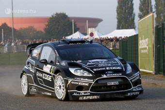 WRC: Feketén száguldott a Ford Fiesta