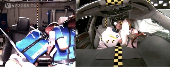 Légzsák óvja egymástól az utasokat 5