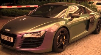 Audi R8 a kaméleon jegyében