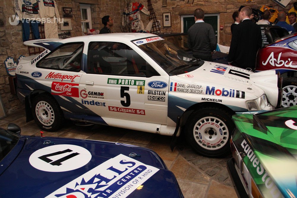 Francois Delecour csodára volt képes az Escort Cosworth-szel