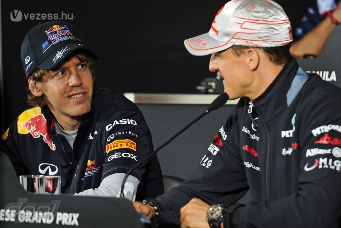F1: Vettel Schumacher nyomában