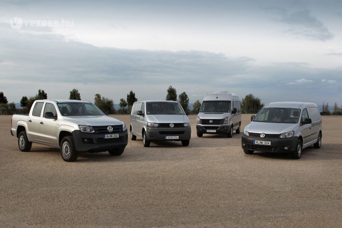 Rekord a VW haszongépjármű üzletágában