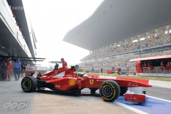 F1: Massa a leggyorsabb Indiában