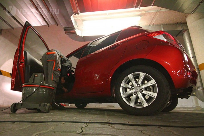 A porszívózás is része a kiszállásos tisztítási hadműveletnek