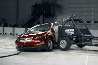 A törésteszten jól szerepelt, de három hétre rá kigyulladt a Chevy Volt