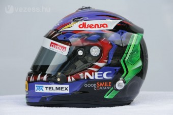 F1: A Linkin Parktól kap sisakot Kobajasi