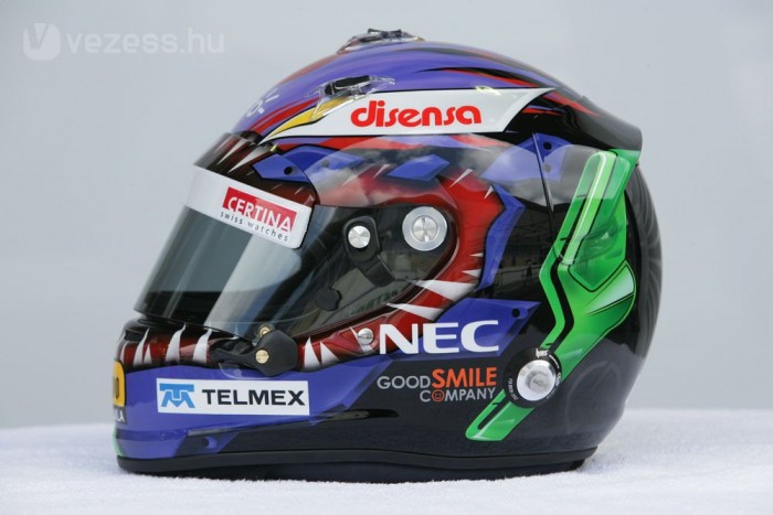 F1: A Linkin Parktól kap sisakot Kobajasi 5