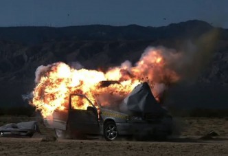 Lélegzetelállító Volvo robbantás 