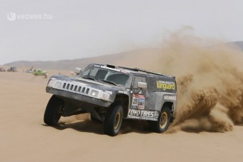 Hummerrel támad a címvédő a Dakaron