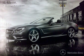 Kiszivárgott az új Merci roadster