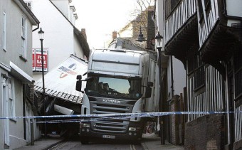 Magyar kamionos rombolt Angliában