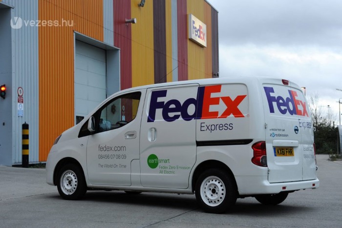 Futárcég nyüstöli az elektromos Nissant 3