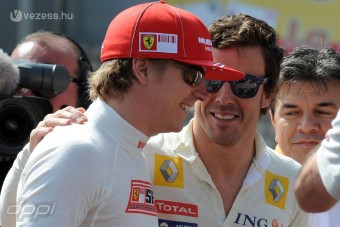F1: Alonso nagyon örül Räikkönennek