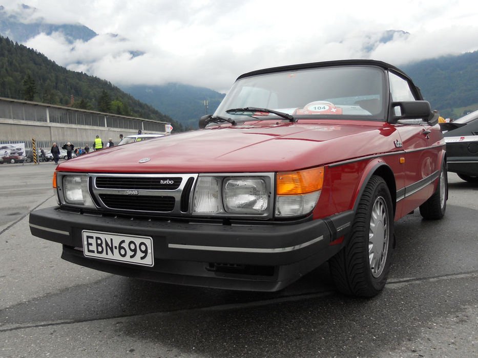 egy Saab 900 Convertible az első szériából