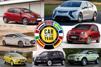 Heten maradtak versenyben az Év autója 2012 címért
