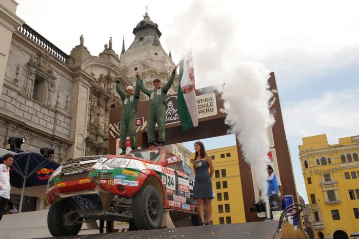 Peterhansel 10., Despres 4. győzelme a Dakaron 11