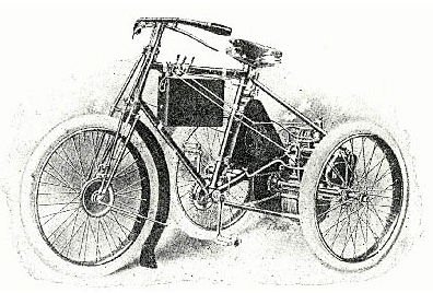 Az első magyar gyártású gépjármű, a Csonka-féle tricikli.