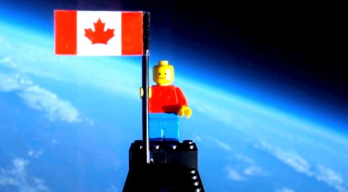 Legóember az űrben