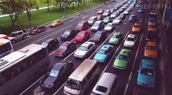 Ötmillió autó Peking útjain