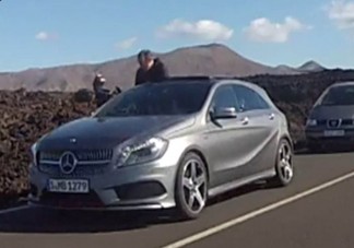 Kémvideón az új Mercedes A-osztály