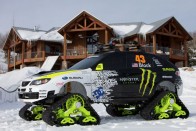 Ken Block imádja a téli sportokat, és az erős autókat, a közös halmaz szülte a Subaru Impreza Trax Sti-t