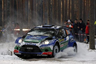 Latvala a legügyesebb az alig hóban