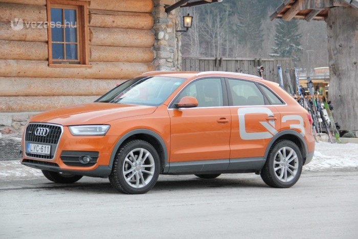 A Q3 az Audi legkisebb szabadidő-autója, de méretén kívül semmiben sem marad el a nagyobb testvéreitől
