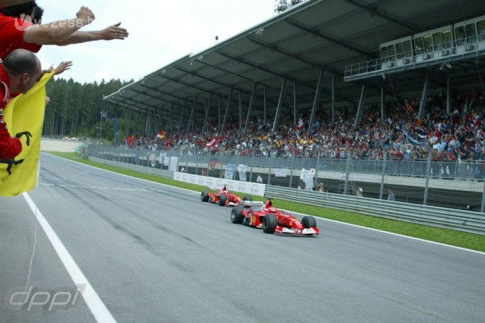 F1: Mennek a nagy öregek 2 2002, Ausztria, Barrichellónak át kell adnia a győzelmet