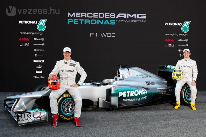 F1: Schumachernek tetszik az új autó 1