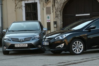 Összehasonlító teszt: Hyundai i40 - Toyota Avensis