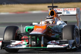 F1: Villantott a teszten a Force India