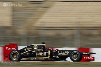 F1: Újabb Lotus-nap a teszten