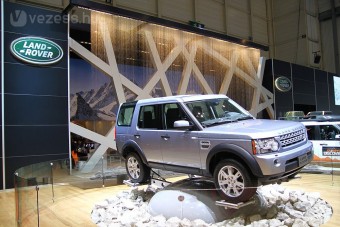 Land Rover Discovery műterepen