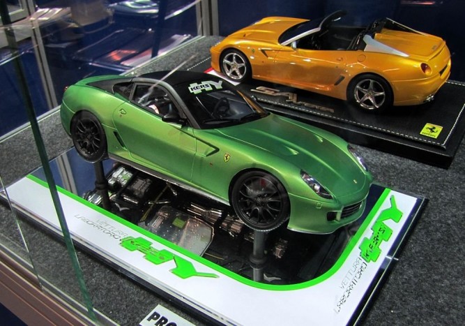 Részletesen kidolgozott az alváza a környezetvédő Ferrari-nak