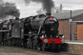 Gőzmozdony viszi az olimpiai lángot